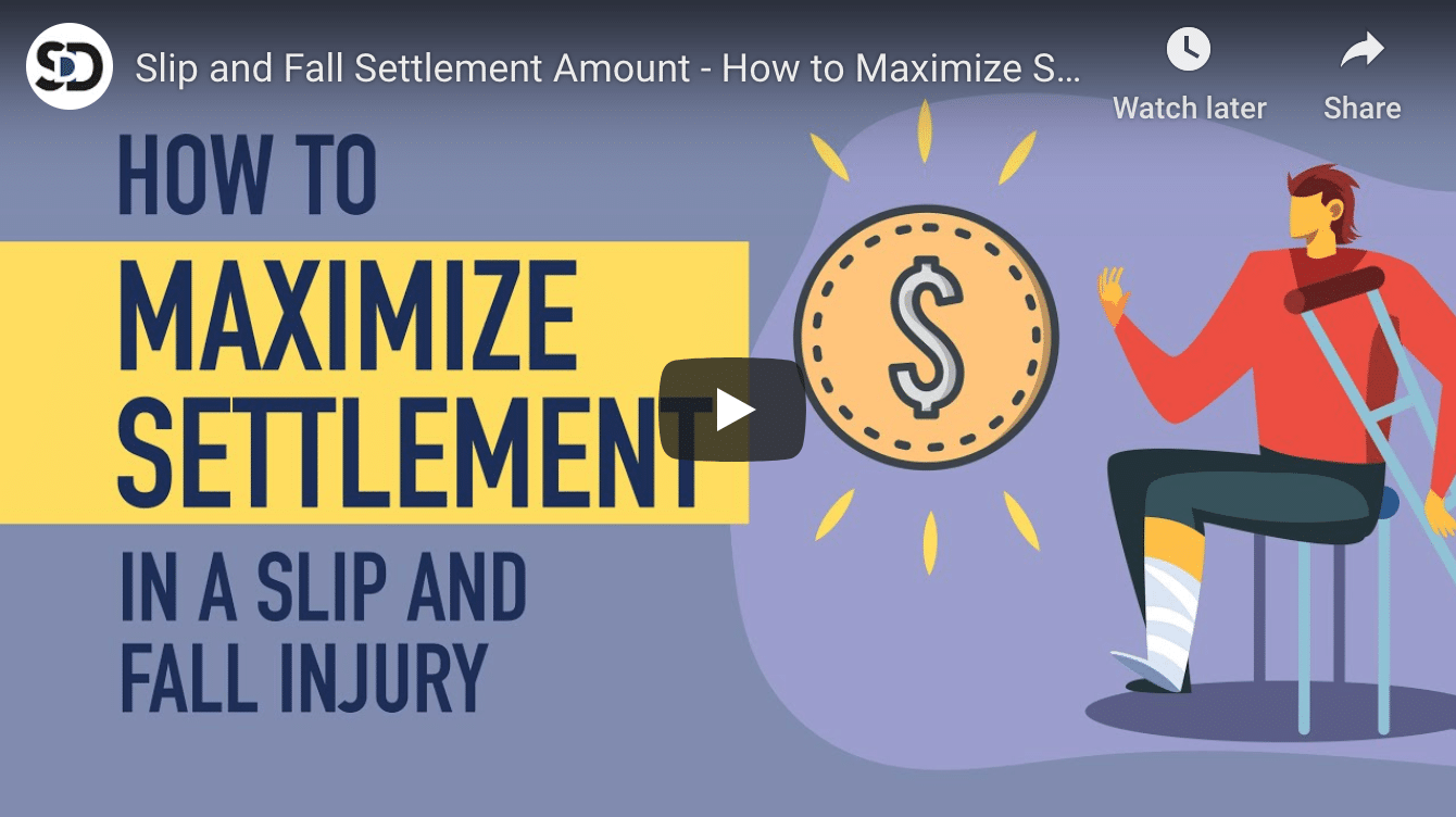 slip and fall settlement amount