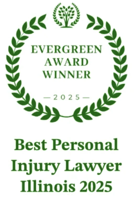 Evergreen award best personal injury lawyer 2025